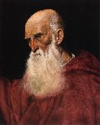 Follower of Jacopo da Ponte Portrait of a Cardinal oil painting reproduction